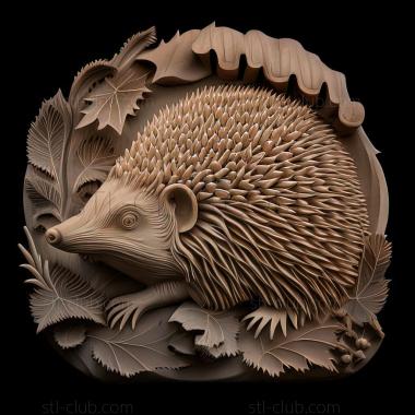 3D model st hedgehog (STL)